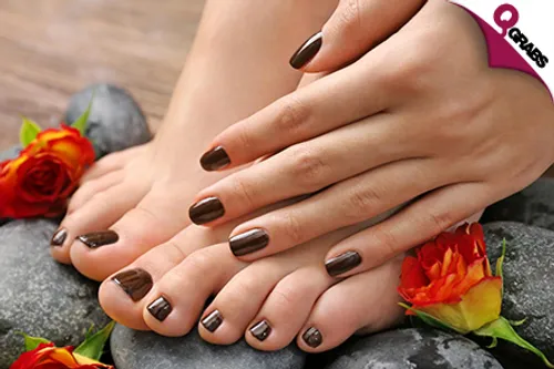 From QR55 Pamper your Hands & Feet with various types of Mani/Pedi & Hydrating Treatments! (Up to QR230 Value)